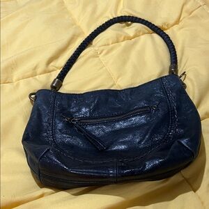 The Sak Black Leather Shoulder Bag